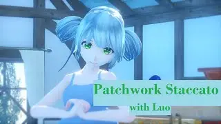 Luo Tianyi - Patchwork Staccato/ツギハギスタッカート [COVER][MMD][MMD motion DL]
