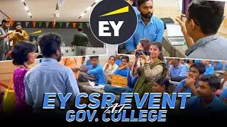CSR Event at Big 4 // CSR Event at Govt. ITI college // EY CSR Event @CommerceCafe