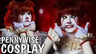 Стала ПЕННИВАЙЗОМ на Хэллоуин! Перевоплощение в Pennywise