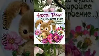 С добрым утром вторника!