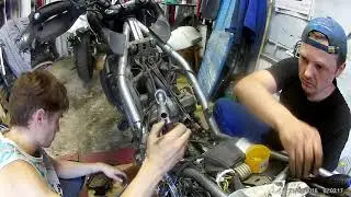 KawasakiKLE400 engine repaire PART2