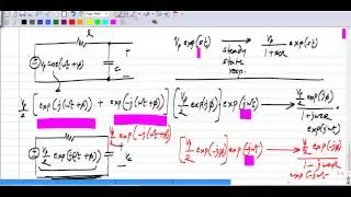 Three methods of calculating the sinusoidal steady state response
