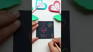 scratch paper art/happy mother's day