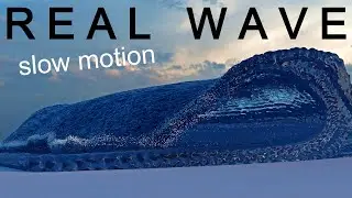 Real Wave Slow Motion FLIP Fluids Fluidsim Blender Cycles