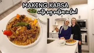 Cooking With My Arab Mother-In-Law! Making Kabsa