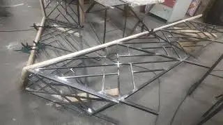 Изготовление ограждения лестницы в современном стиле.