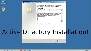 Installing Active Directory Domain Services in Windows Server 2008