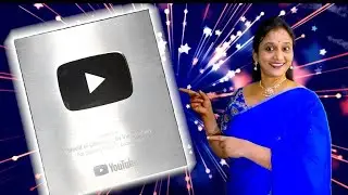▶  100K  Subscribers | silver play button | youtube | world of chemistry | Thanks note| #vanimaamwoc