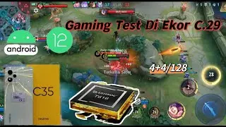 Mobile Legends test - Realme c35 ekor C.29 Android 12