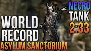 🤖🏆 ESO - Asylum Sanctorium Former World Record | Necromancer Tank Build