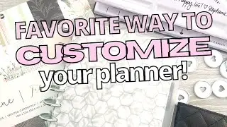 FAVORITE WAY TO CUSTOMIZE YOUR PLANNER | DISC BOUND PLANNER SYSTEM
