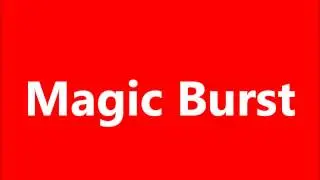 Cartoon Magic Burst Sound Effect