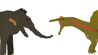 Leroy elephant vs Larry spinosaurus