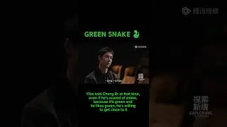 #WANGYIBO  : Yibo chat with Cheng Er about Green snake and his favorite color 💚