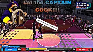 2k24 Streetball Captain vs Soft Serve (Captain started cooking)