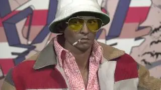 Fear And Loathing In Las Vegas Raoul Duke Custom 1/6 Figure by K.Jun Artwork