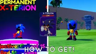 HOW TO GET THE E-XTERION SKIN IN SONIC SPEED SIMULATOR!! (RP Mode)