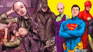 OS FILHOS MIMADOS DOS SUPER-HERÓIS! A ORIGEM DA TERRA-16! [MULTIVERSO DC]