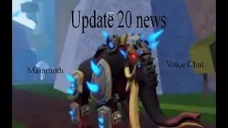 Update 20 - Mammoth Fruit Confirmed, Voice Chat, and more! (Blox Fruits)