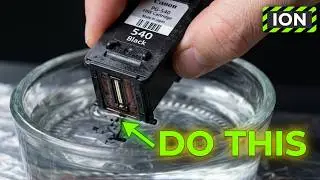 Canon Printer ink cartridge clogged printing lines