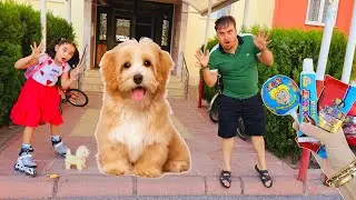 EYVAH KÜÇÜK KÖPEK GERÇEK KÖPEĞE DÖNÜŞTÜ !! ANNEM İSTEMEM DEDİ !!