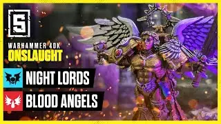 ONSLAUGHT Chaos Space Marines vs Blood Angels | Warhammer 40k Battle Report