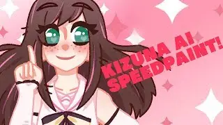 Kizuna AI speedpaint