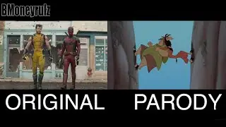 DEADPOOL & WOLVERINE Side-By-Side W/ EMPEROR'S NEW GROOVE