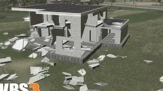 VBS3 Features: Physics-based Destructible Buildings