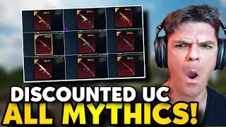 ALL WEAPONS TURN MYTHIC (discounted UC) PUBG Mobile