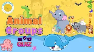 Science Quiz (Animal Groups) for Kids | Questions and Answers