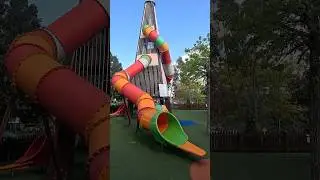 MIRA UN TOBOGAN GIGANTE 
