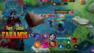 Faramis Best Build 2021 | Top 1 Global Faramis Gameplay | Mobile Legends
