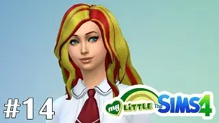 Делаем Сансет Шиммер - My Little Sims (Кантерлот) - #14