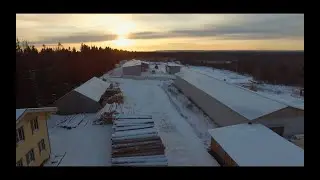 Производство "Профилированного и Оцилиндрованого бревна"