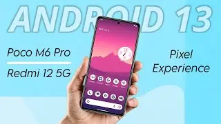 Android 13 Experience ⚡ | Feel the Pixel Rom on POCO M6 Pro & REDMI 12 5G
