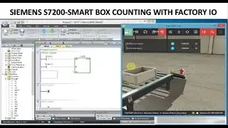 BOX COUNT S7200 SMART FACTORY IO: HOW TO MADE A COUNTER AND COUNT A BOX WITH SIEMENS S7200 SMART