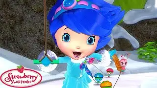 Blueberry goes Ice Skating! | Strawberry Shortcake | Cartoons for Kids | WildBrain Kids