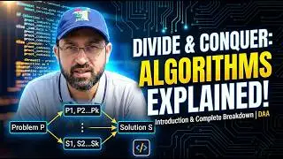 Divide and Conquer Algorithm | Introduction & Working Principle | DAA