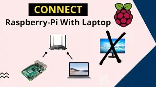 Raspberry with laptop screen