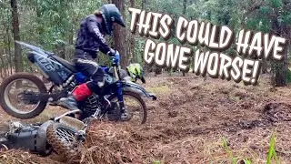 Almost Wrecked My Arm | Cutting A New Turn Track
