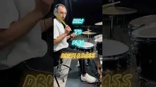 How to play DRUM&BASS ON DRUMS