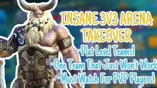 Taking Them From Silver To Gold With No Issue! INSANE 3v3 Arena Takeover! | Raid: Shadow Legends