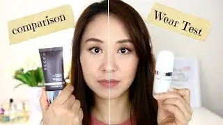 BECCA vs MARC JACOBS | PRIMER COMPARISON | FIRST IMPRESSION & WEAR TEST