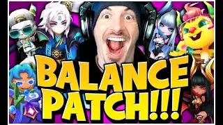 BALANCE PATCH IS HERE!!! (Summoners War)
