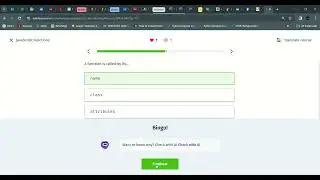09 JavaScript Functions | Introduction to JavaScript | Sololearn