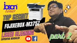 How to Clean Fujixerox M375z LASER SCANNING UNIT PART 2 #Fujxerox #M375z #Printer #viral