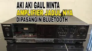 Turning a Vintage Amplifier into a Bluetooth Amplifier