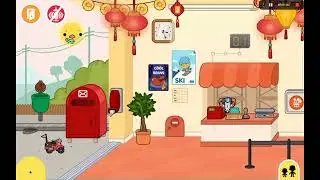 подарок на почте Toca life world