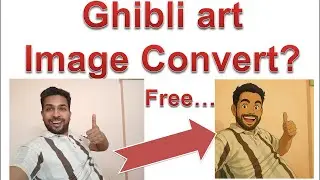 How to Get Ghibli-Style Art from Any Photo 🌿✨ 